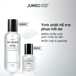 Tinh Chất Dưỡng Da ốc Sên Giúp Cấp ẩm, Làm Dịu Da Jumiso Snail Mucin 95 + Peptide 140ml/50ml