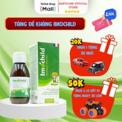 Siro ăn Ngon Imochild Bổ Sung Beta Glucan, Kẽm & Vitamin 125ml