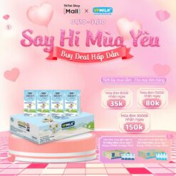 [thùng 48 Hộp 110ml] Sữa Vpmilk Grow+ Có đường, Sữa Grow+ Bổ Sung Vi Chất Giúp Bé Tăng đề Kháng, Phát Triển Chiều Cao, Tăng Cường Trí Não