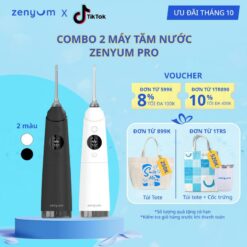 [chính Hãng] Combo 2 Máy Tăm Nước Zenyum Pro