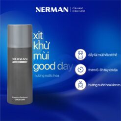 Xịt Khử Mùi Nam Giới Hương Nước Hoa Good Day Nerman 100ml