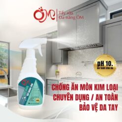 Xịt Tẩy Rửa đa Năng Ôm 500ml Siêu Tẩy Dầu Mỡ An Toàn Công Nghệ Ion Kiềm Vệ Sinh Nhà Bếp An Toàn Da Tay Làm Sạch Nước Rửa Chén